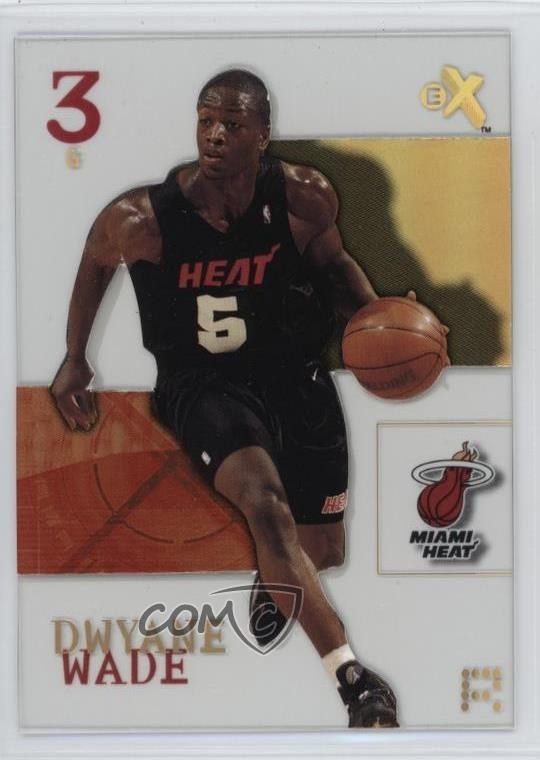 2003-04 E-X Dwyane Wade #90 Rookie RC HOF 1t97
