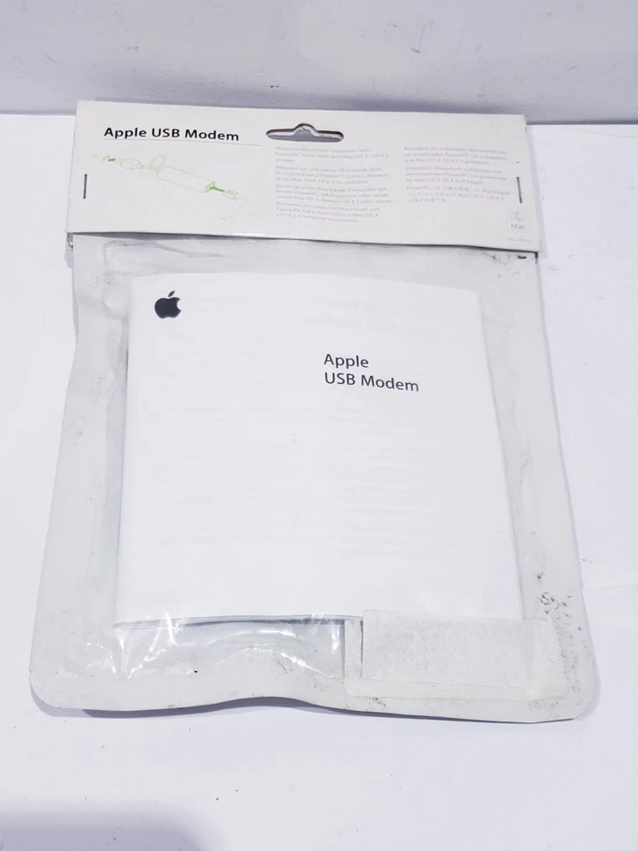 Apple USB Modem MA034Z/A (MA034ZA) 56 Kbps - New - Image 3 of 3