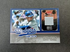 2006 Fleer Greats Game Ron Cey GU Jersey Relic Los Angeles Dodgers #LAD-RC