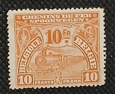Belgium Railway 1920 Scott #Q102 Mint
