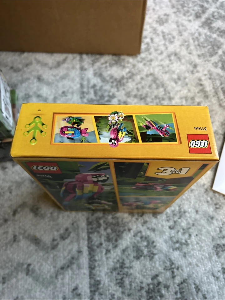 LEGO Creator 3in1 Exotic Pink Parrot (31144) NEW SEALED RETIRED 🦜 - Image 4 of 4