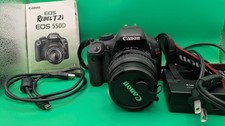 Canon Rebel EOS 550D Ti2 SLR Camera with 18-55mm Lens- Excellent