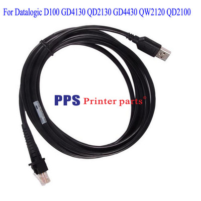 USB Barcode Scanner Cable For Datalogic D100 QD2130 GD4430 QW2120 QD2100 GD4130