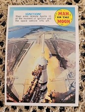 1969 Topps Man on the Moon Trading Cards 22