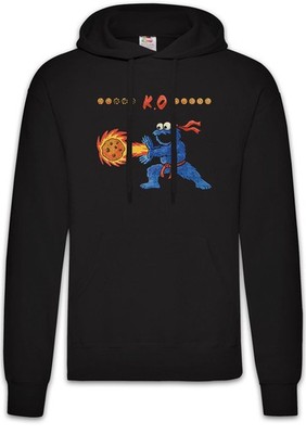 Cookie Hadouken Herren Hoodie Street Comic Cartoon Monster Fighter Hadoken