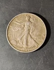 1943 D Denver Walking Liberty Half Dollar Silver 50C .50