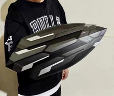 Avenger 3 infinity War Captain America Wakanda Metal Shield Replica w/Stand Prop