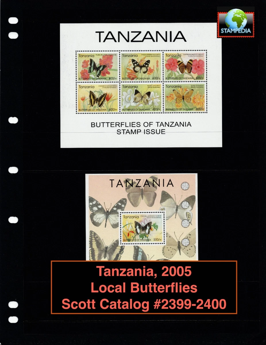 Butterflies Tanzanian Stamps for sale | eBay