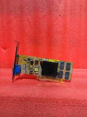 Vintage Asus V7100PRO 64MB PURE Nvidia Geforece 2 MX400 AGP VGA
