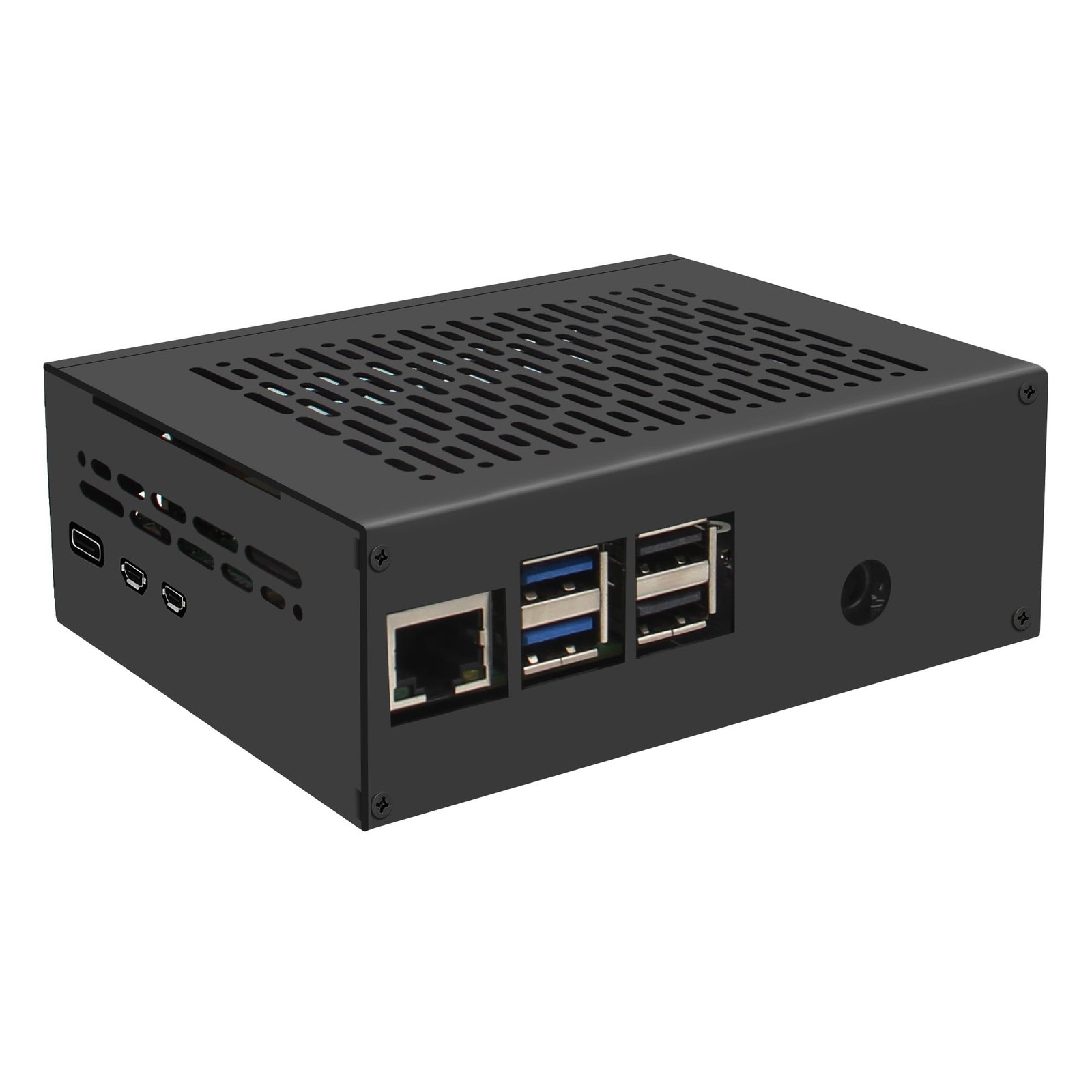 Boîtier Geekworm X1011-C1 pour créer un serveur de stockage NAS Raspberry Pi 5