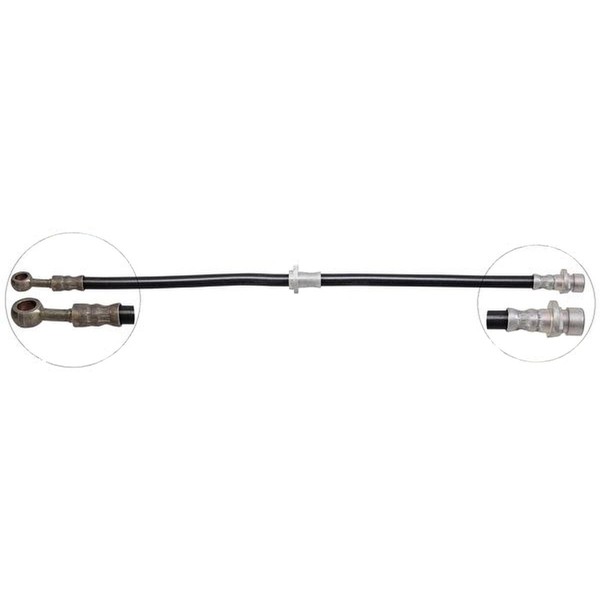 Bremsschlauch 455 Mm INN M10X1.0 Banjo 10.0 Mm A.B.S. FüR Honda Logo-image