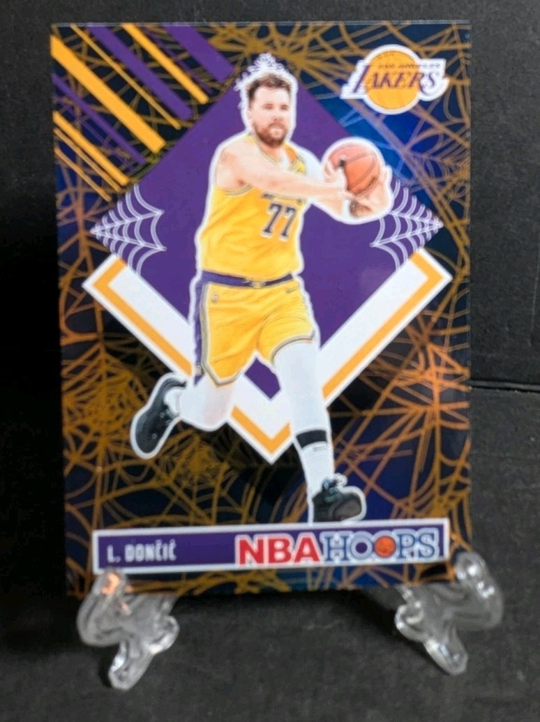 2024/25 NBA Haunted Hoops - Luka Doncic - Holo Webs SSP Tribute