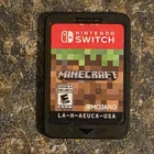 Minecraft Nintendo Switch Game Cartridge Only Authentic Tested