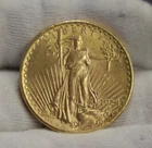 1924 US $20 Saint Gaudens Gold Piece AU+