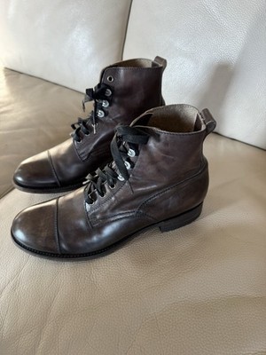 Sendra Cap Toe boots  Distress leather - Mens Size 9