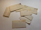 10 WW2 Letters Air Force Sergeant To Girl Pal Oakland City Indiana Ephemera WWII