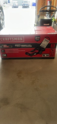#ad CRAFTSMAN 20in 40V Cordless Self Propelled Walk Behind Mower w 2 Batt Charger $299.00