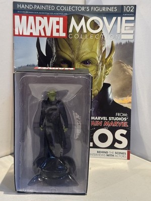 MARVEL MOVIE FIGURINE COLLECTION  ISSUE 102 TELOS SKRULL CAPTAIN