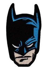 BATMAN - SUPERHERO - DC COMICS-  EMBROIDERED IRON-ON/SEW-ON PATCH