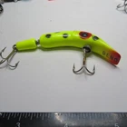 FISHING LURE BENO 3¼" JOINTED MINNOW BIG RED RIMED EYES & YELLOW & BLACK SPOTS