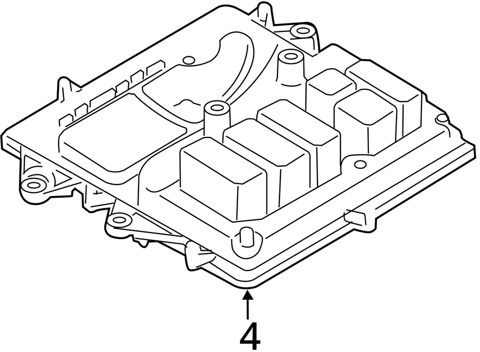 Engine ECM Electronic Control Module Fits 12-15 BMW 640i 3862728 - Imagem 4 de 4