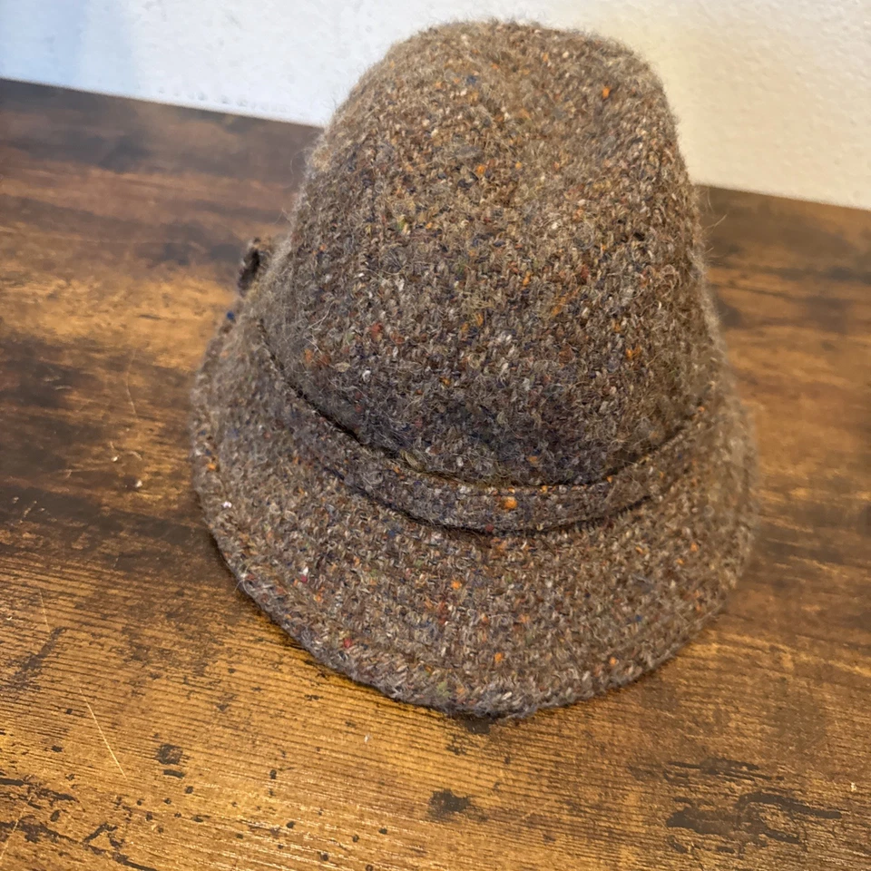 Sombrero Trilby para mujer Wigens of Sweden O/S mezcla de lana marrones colores otoño Foto 4 de 4