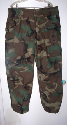 パンツ 1989's M-65 field pants Woodland Camo US GI M65 Woodland Camo Field Pants Trousers Medium Short