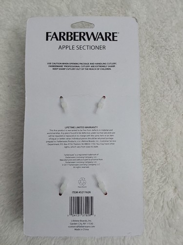 Farberware Profesional Clásico Apple Cuña Seccionador Rojo NUEVO - Imagen 5 de 5