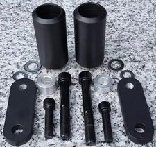 2004-2005 Honda CBR1000RR CBR1000 CBR 1000 RR 1000RR BLACK FRAME SLIDERS
