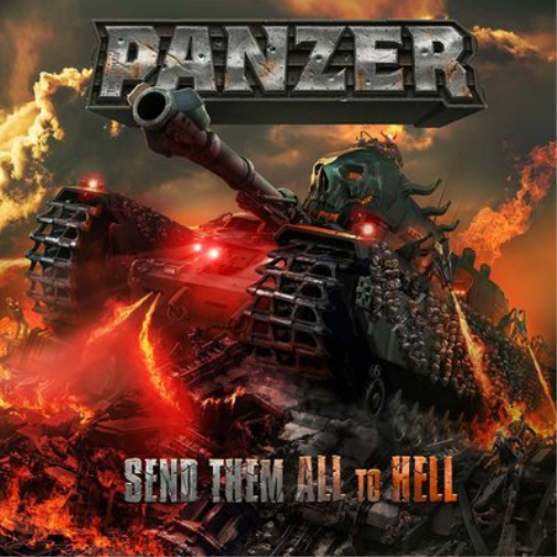 Panzer, the German Send Them All to Hell (CD) Bonus Tracks  Album Digipak