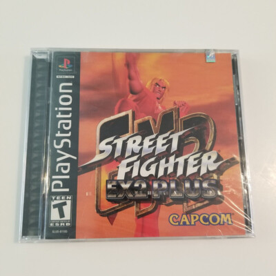 Street Fighter EX2 Plus - BRAND NEW & FACTORY SEALED - PlayStation 1 PS1 - EX 2
