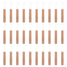 30 Pcs Copper Plate Plant Markers Hanging Sign Gardening Label for Flower Pots