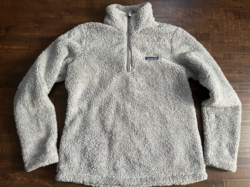 Chaqueta pulóver de piel polar Patagonia para mujer LOS GATOS 1/4 cremallera talla M Foto 4 de 4