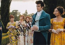 RUBY BARKER signed Autogramm 20x30cm BRIDGERTON in Person autograph