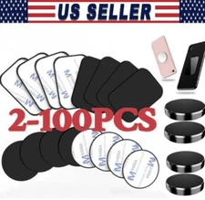 2-100 Magnetic Universal Car Mount Holder For Lot Cell Phone Samsung/ iPhone