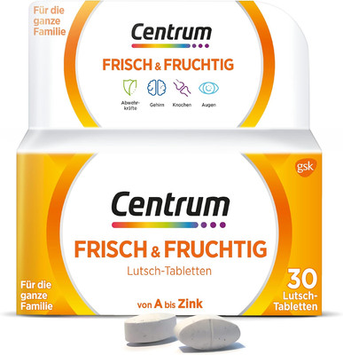 Centrum Frisch & Fruchtig, 30 St. -Die Leckere Mikronährstoffversorgung Für Alle