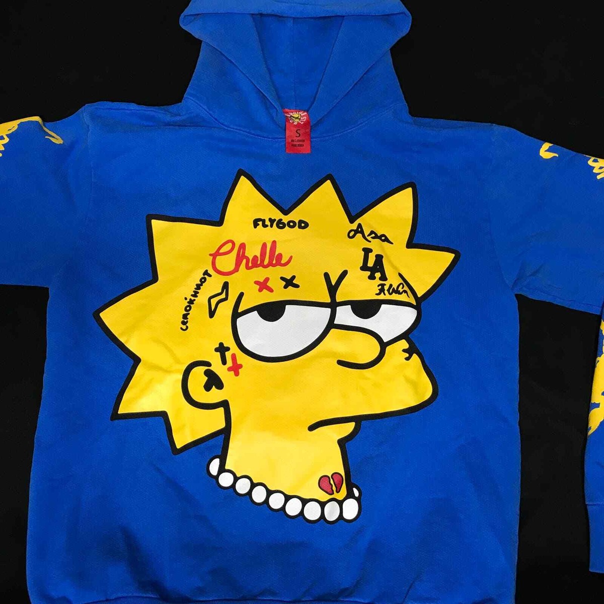 Griselda Westside Gunn Blue FlyGod Super LISA Hoodie Small | eBay