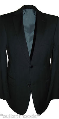 Hugo Boss suit size 46 Pasolini/Movie current Super 100 charcoal gray approx.  549
