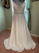 Soft White Wedding Gown - Size 16