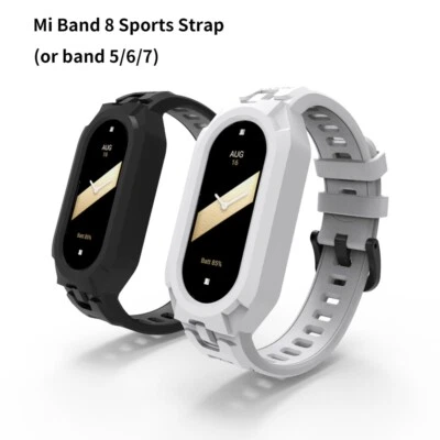 XIAO MI For Xiaomi Band 10-9-8-7-6 Strap TPU strap Sports style to prevent loss