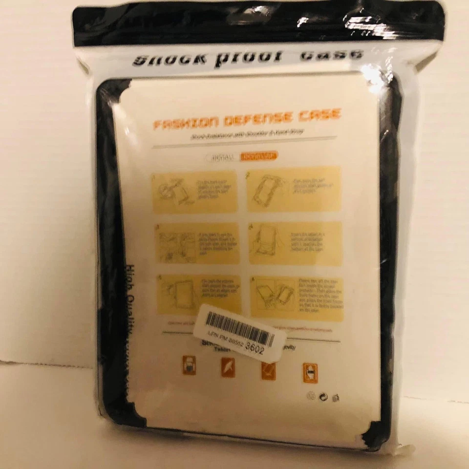 For Apple iPad Air 4 Shockproof Military Heavy Duty Rubber With Hard Stand Case - Image 2 of 4