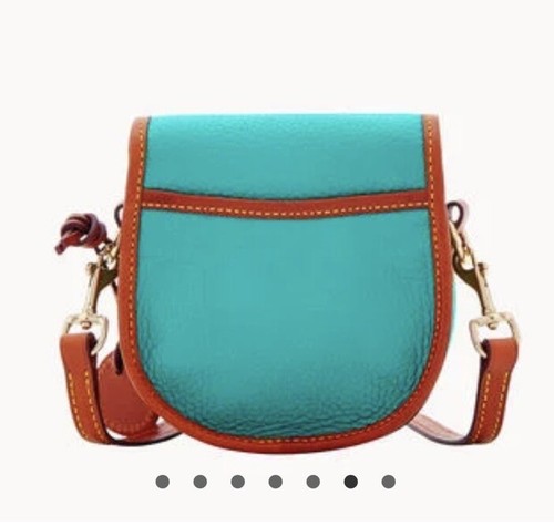 NWT-Dooney & Bourke-All Weather Leather 2 Duck🦆Bag-Spearmint-Pebbled-$238 - Picture 16 of 17