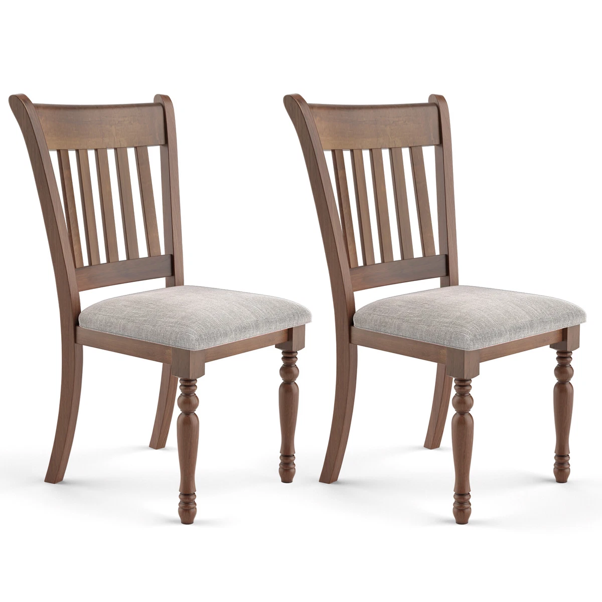 Padded 2024 wooden chair