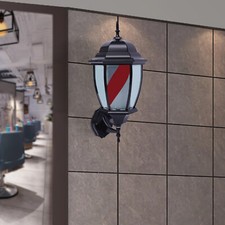 Waterproof Barber Pole LED Stripe Light 20 Inch Hair Salon Barbershop Sign