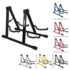Soporte de guitarra de 5 núcleos 2 piezas marco A con brazos de espuma almohadilla de goma para bajo eléctrico acústico
