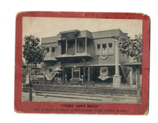 1900s  George Tilyou's Steeplechase Upside Down House Coney Island New York City