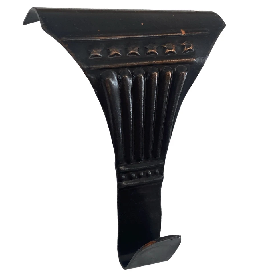 Gancho para riel de cuadros estilo victoriano en latón macizo Foto 4 de 4