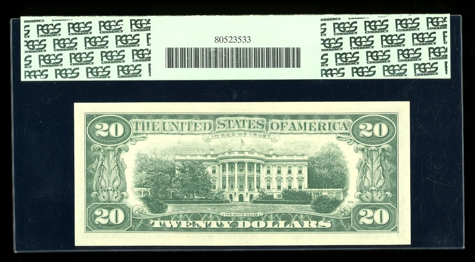 DBR 1969-B $20 FRN Minneapolis Superb Gem Fr. 2069-I PCGS 67 PPQ I19899167A - Image 2 of 2