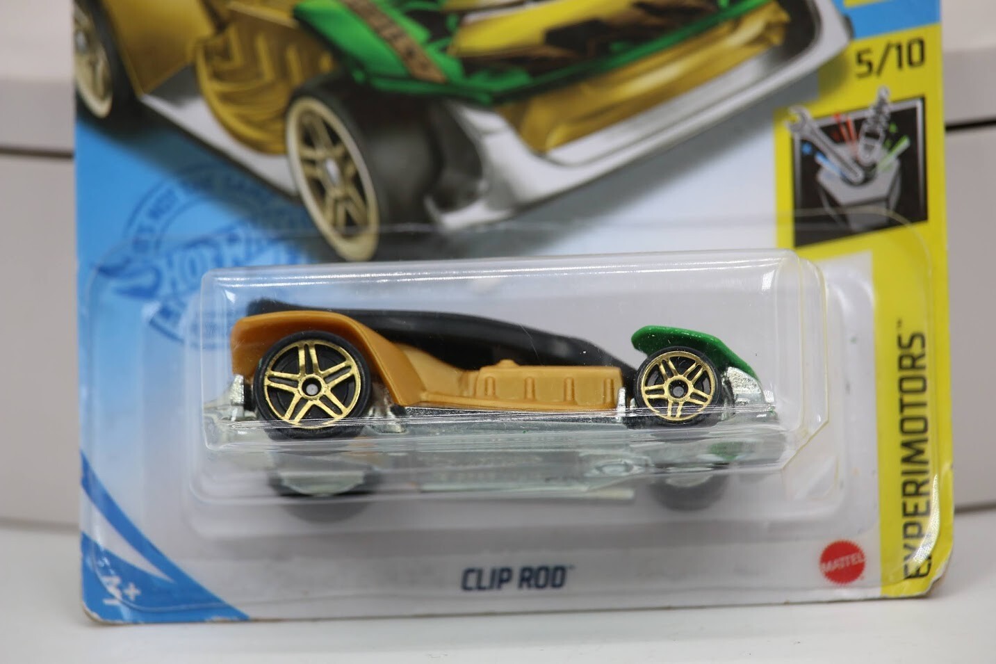 Hot Wheels - 2021 Experimotors 5/10 Clip Rod 52/250 (BBGTC24) 1:64 Scale