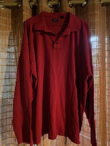 izod men's long sleeve polo shirts
